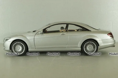 Mercedes CL 500 (C216) 2006, silver, 76164, AutoArt 1:18