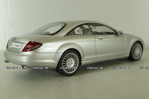 Mercedes CL 500 (C216) 2006, silver, 76164, AutoArt 1:18