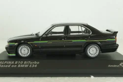 BMW E34 Alpina B10 BiTurbo 1994 black, 4310406, Solido 1:43