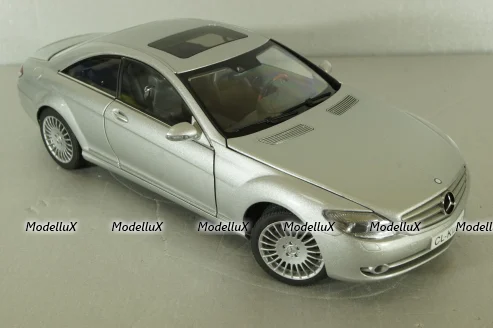 Mercedes CL 500 (C216) 2006, silver, 76164, AutoArt 1:18