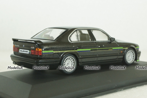 BMW E34 Alpina B10 BiTurbo 1994 black, 4310406, Solido 1:43