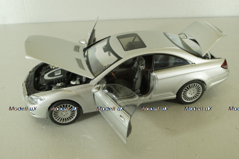Mercedes CL 500 (C216) 2006, silver, 76164, AutoArt 1:43