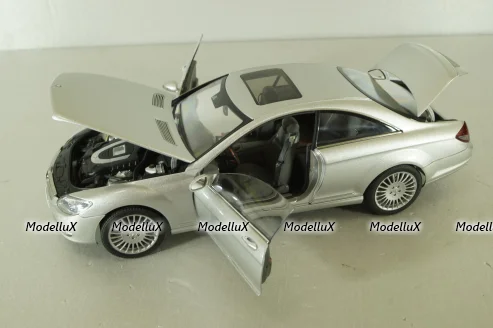 Mercedes CL 500 (C216) 2006, silver, 76164, AutoArt 1:18