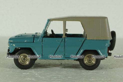 Уаз-469, А34, бирюзовый №3, Тантал/Радон 1:43
