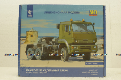 Сборная модель КАМАЗ-65225 седельный тягач, 1456AVD, AVD Models 1:43
