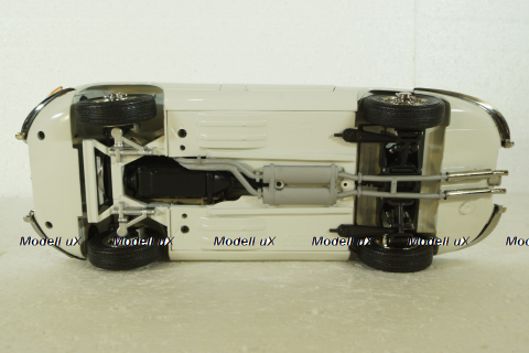 Jaguar E-Type, White, KYO8954W0, Kyosho 1:18