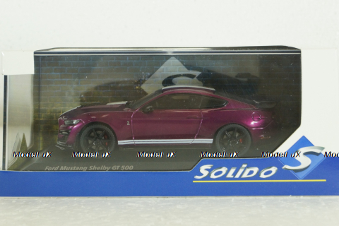 Ford Mustang Shelby GT 500, 2020,  candy purple, 4311510, Solido 1:43