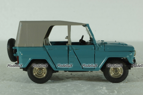 Уаз-469, А34, бирюзовый №3, Тантал/Радон 1:43