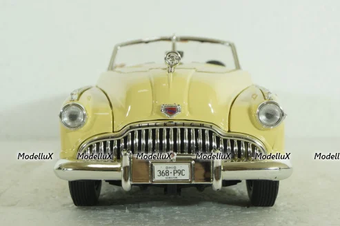 Buick Roadmaster Convertible, from movie Rain Man 1949, yellow, 13616, Greenlight 1:18