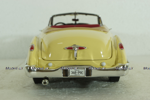 Buick Roadmaster Convertible, from movie Rain Man 1949, yellow, 13616, Greenlight 1:18