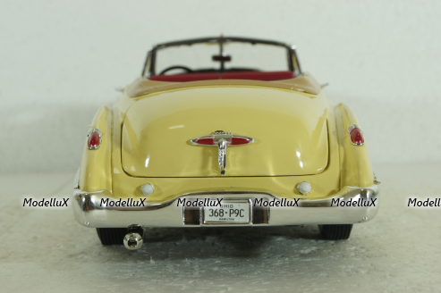 Buick Roadmaster Convertible, from movie Rain Man 1949, yellow, 13616, Greenlight 1:18