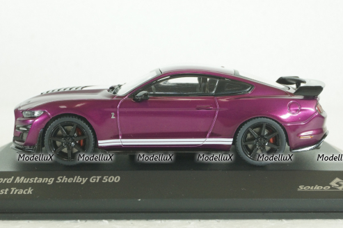 Ford Mustang Shelby GT 500, 2020,  candy purple, 4311510, Solido 1:43