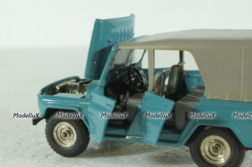Уаз-469, А34, бирюзовый №3, Тантал/Радон 1:43