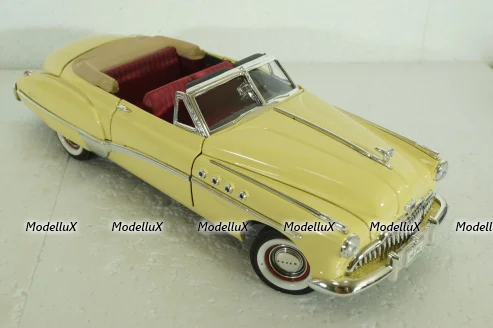 Buick Roadmaster Convertible, from movie Rain Man 1949, yellow, 13616, Greenlight 1:18