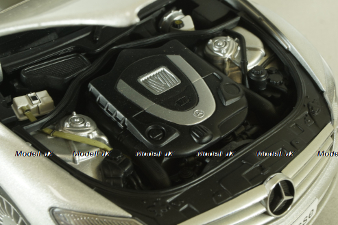 Mercedes CL 500 (C216) 2006, silver, 76164, AutoArt 1:18