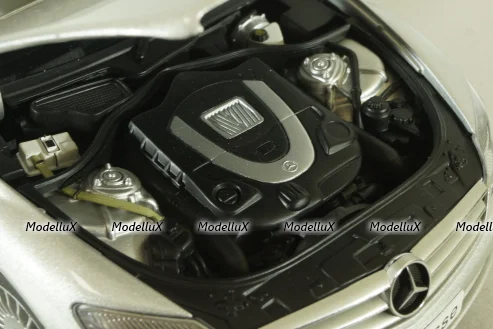 Mercedes CL 500 (C216) 2006, silver, 76164, AutoArt 1:18
