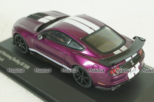 Ford Mustang Shelby GT 500, 2020,  candy purple, 4311510, Solido 1:43