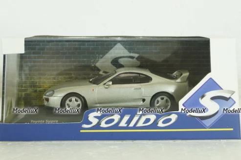 Toyota Supra MKIV  2002 silver, 4314002,  Solido 1:43