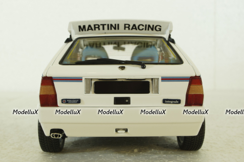 Lancia Rallye Delta HF Integrale 6, white, KYO8344E0, Kyosho 1:18