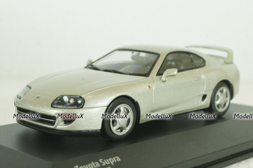 Toyota Supra MKIV  2002 silver, 4314002,  Solido 1:43