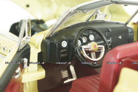Buick Roadmaster Convertible, from movie Rain Man 1949, yellow, 13616, Greenlight 1:18