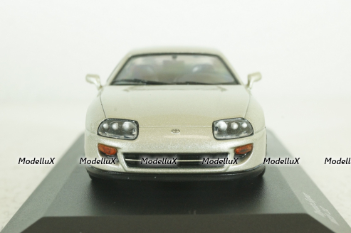 Toyota Supra MKIV  2002 silver, 4314002,  Solido 1:43