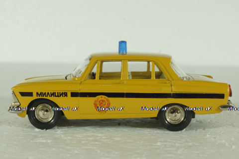 Москвич-412, милиция, Тантал/Радон 1:43
