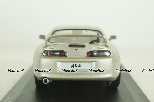 Toyota Supra MKIV  2002 silver, 4314002,  Solido 1:43