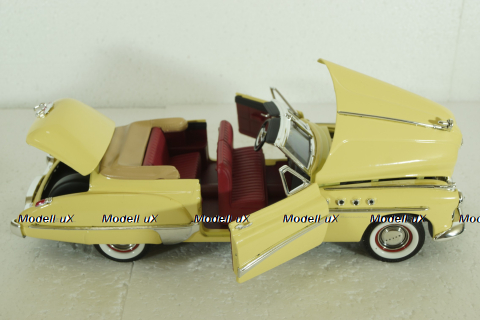 Buick Roadmaster Convertible, from movie Rain Man 1949, yellow, 13616, Greenlight 1:18