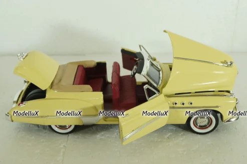 Buick Roadmaster Convertible, from movie Rain Man 1949, yellow, 13616, Greenlight 1:18
