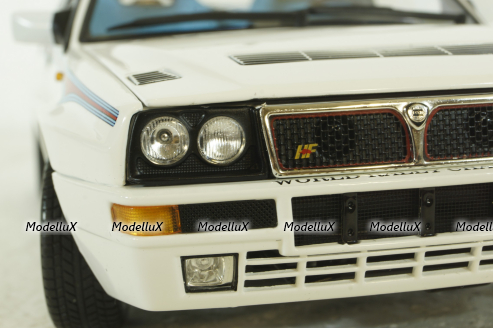 Lancia Rallye Delta HF Integrale 6, white, KYO8344E0, Kyosho 1:18