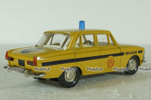 Москвич-412, милиция, Тантал/Радон 1:43