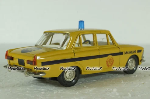 Москвич-412, милиция, Тантал/Радон 1:43