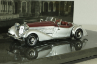 Horch 855 Special Roadster 1936, silver/red, 436014300, Minichamps 1:43