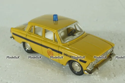 Москвич-412, милиция, Тантал/Радон 1:43