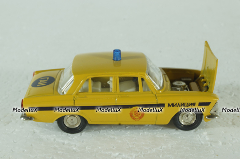 Москвич-412, милиция, Тантал/Радон 1:43