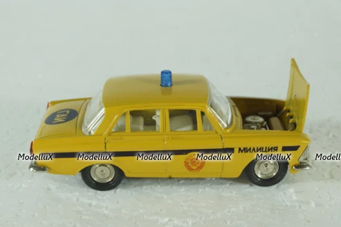 Москвич-412, милиция, Тантал/Радон 1:43