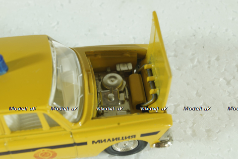 Москвич-412, милиция, Тантал/Радон 1:43