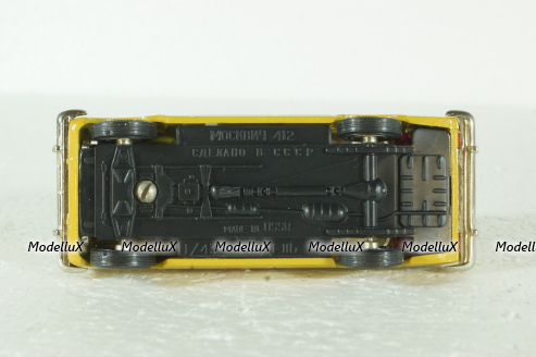 Москвич-412, милиция, Тантал/Радон 1:43