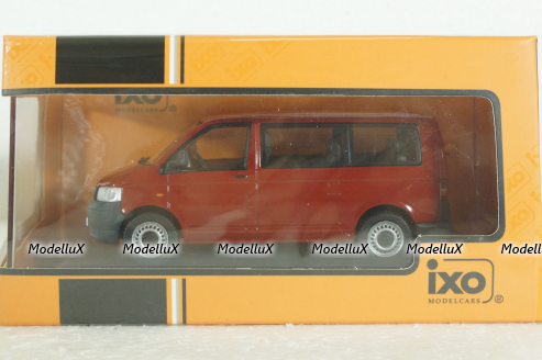 Volkswagen T5 red 2003, CLC564,  IXO 1:43