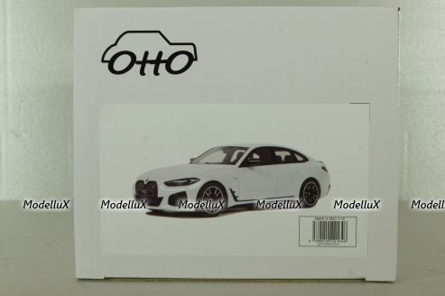 BMW I4 M50 miniral C6A 2021, white, OT1074, OTTO 1:18
