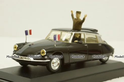 Citroen DS19, General De Gaulle, L048, Vitesse 1:43