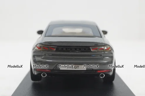 Peugeot 508 GT Hybrid 2023, selenium grey, 475833, Norev 1:43