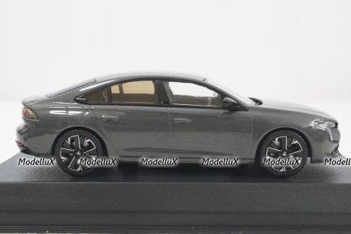 Peugeot 508 GT Hybrid 2023, selenium grey, 475833, Norev 1:43