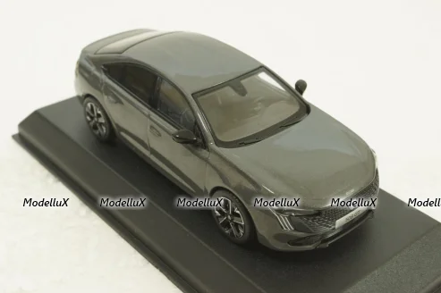 Peugeot 508 GT Hybrid 2023, selenium grey, 475833, Norev 1:43