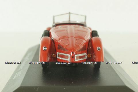 Mercedes 150 Sport Roadster 1935, red, MBOMS017, Mercedes-Benz Offizielle Modell-Sammlung #17, Altaya 1:43