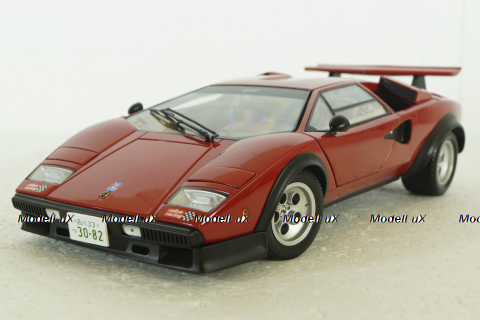 Lamborghini Countach Walter Wolf, red, KYO8320A2, Kyosho 1:18