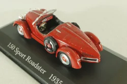 Mercedes 150 Sport Roadster 1935, red, MBOMS017, Mercedes-Benz Offizielle Modell-Sammlung #17, Altaya 1:43