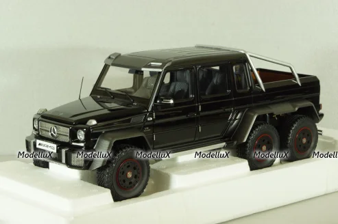 Mercedes G63 AMG 6x6 black, 76306, Autoart 1:18