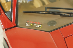 Lamborghini Countach Walter Wolf, red, KYO8320A2, Kyosho 1:18